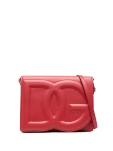 DOLCE & GABBANA - Logo Leather Crossbody Bag #823510