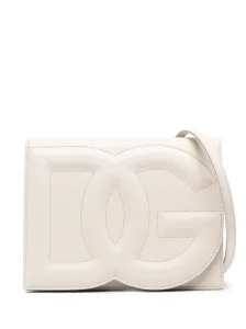 DOLCE & GABBANA - Dg Logo Leather Crossbody Bag #1264712