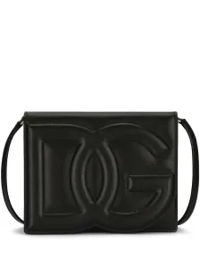 DOLCE & GABBANA - Dg Logo Leather Crossbody Bag #1268592