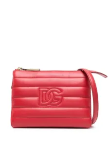 DOLCE & GABBANA - Logo Leather Shoulder Bag #51612