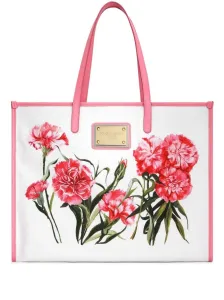 DOLCE & GABBANA - Printed Canvas Shopping Bag #866889