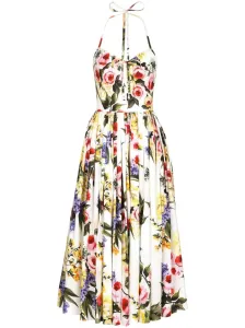 DOLCE & GABBANA - Printed Cotton Midi Dress #1273384