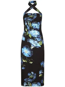DOLCE & GABBANA - Printed Silk Midi Dress #1265805