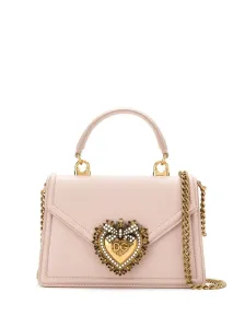 DOLCE & GABBANA - Devotion Small Leather Handbag #1290027