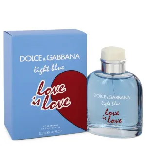 Dolce & Gabbana - Light Blue Love Is Love Pour Homme : Eau De Toilette Spray 4.2 Oz / 125 ml