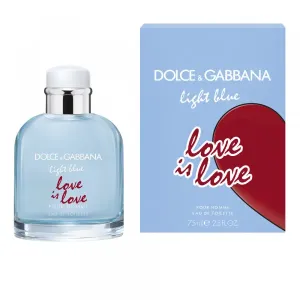 Dolce & Gabbana - Light Blue Love Is Love Pour Homme : Eau De Toilette Spray 2.5 Oz / 75 ml