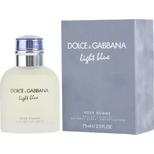 Dolce & Gabbana - Light Blue Pour Homme : Eau De Toilette Spray 2.5 Oz / 75 ml