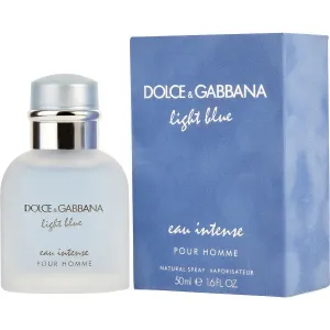 Dolce & Gabbana - Light Blue Eau Intense Pour Homme : Eau De Parfum Spray 1.7 Oz / 50 ml
