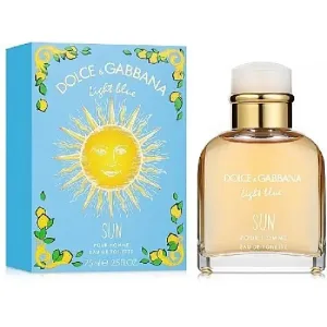 Dolce & Gabbana - Light Blue Sun Pour Homme : Eau De Toilette Spray 2.5 Oz / 75 ml