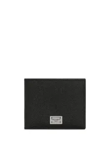 DOLCE & GABBANA - Leather Bifold Wallet #823517