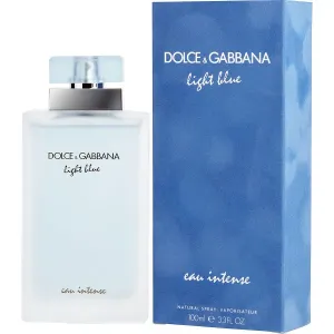 Dolce & Gabbana - Light Blue Eau Intense : Eau De Parfum Spray 3.4 Oz / 100 ml