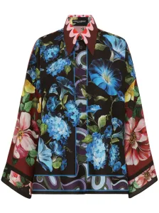 DOLCE & GABBANA - Flower Print Silk Shirt #1265827