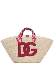 DOLCE & GABBANA - Kendra Large Straw Tote Bag #1144724