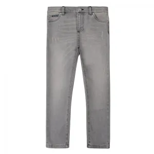 Dolce & Gabbana Boys Denim Jeans Grey 6Y #2579