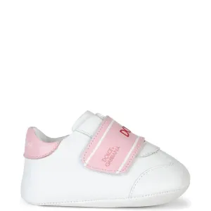 Dolce & Gabbana Baby Girls Strap Trainers White Eu17