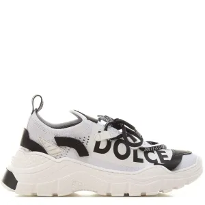 Dolce & Gabbana Boys Leather Trainers White Eu25