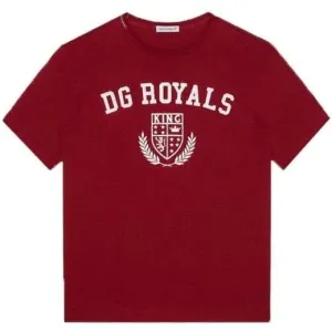 Dolce & Gabbana Boys DG Royals T-shirt Red 2Y