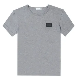 Dolce & Gabbana Boys Embossed Logo T-shirt Grey 10Y