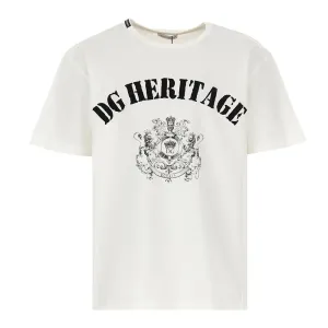 Dolce & Gabbana Boys Heritage T-shirt White 12Y