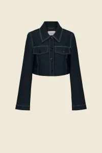 CROPPED JACKET WITH COLLAR #84684