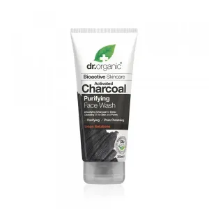 Dr. Organic - Bioactive Skincare Activated Charocoal Purifying Face Wash : Cleanser - Make-up remover 6.8 Oz / 200 ml
