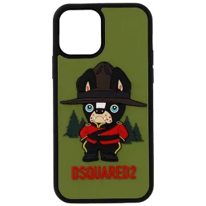 Dsquared2 Iphone 12 Pro Mascot Phonecase Green One Size