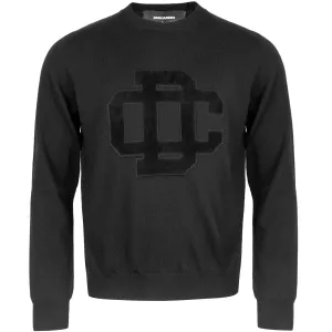 Dsquared2 Men's DC Crest Knitwear Black XL