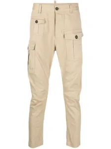 DSQUARED2 - Cotton Cargo Trousers #1235884