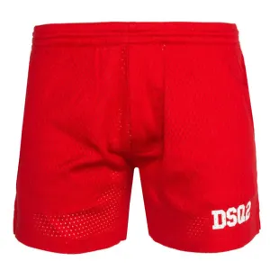 Dsquared2 Mens Dsq2 Logo Shorts Red S