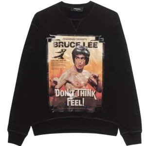 Dsquared2 Men's Bruce Lee Sweatshirt Black S