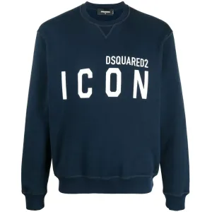 Dsquared2 Men's Icon Print Sweatshirt Navy S