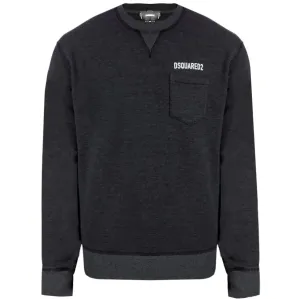 Dsquared2 Men's Pocket Sweatshirt Black XL