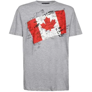 Dsquared2 Men's Canadian Graphic Print T-shirt Grey M