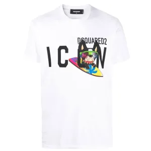 Dsquared2 Mens Ciro Cool T-shirt White S #986411