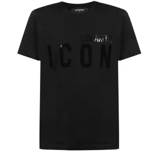 Dsquared2 Men's Icon Logo Print T-shirt Black Xxxl