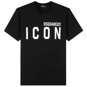 Dsquared2 Men's Icon T-shirt Black L #752417