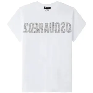 Dsquared2 Men's Inside Out T-shirt White Extra Large #4906