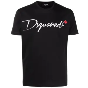 Dsquared2 Men's Logo Crew Neck T-shirt Black L