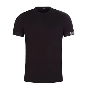 Dsquared2 Men's Underwear Cuff Logo T-shirt Black M