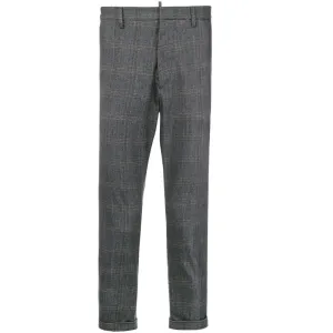 Dsquared2 Men's Classic Tailored Trousers Grey 32