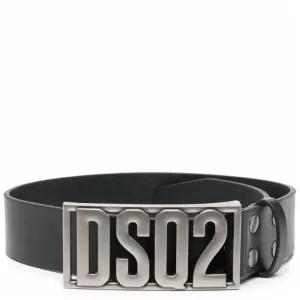 Dsquared2 Boys Logo Belt Black 14-16 YRS