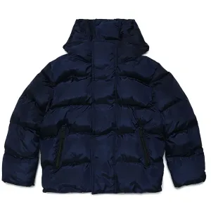 Dsquared2 Boys Hooded Puffer Jacket Navy 10Y Blue