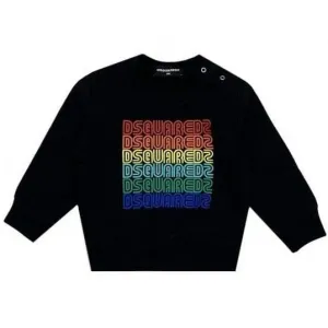 Dsquared2 Baby Boys Multi Logo Sweater Black 18M