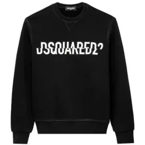 Dsquared2 Boys Split Logo Sweatshirt Black 12Y