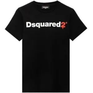 Dsquared2 Boys Cotton T-shirt Black 10Y #3617