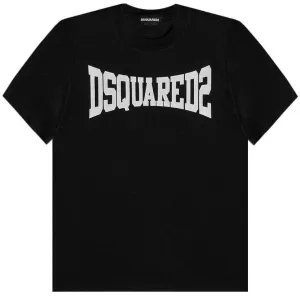 Dsquared2 Boys Logo T-shirt Black 10Y #4154