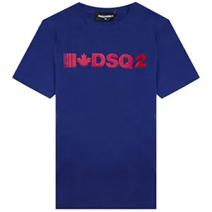 Dsquared2 Boys Logo T-shirt Navy 12Y