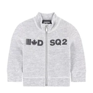Dsquared2 Baby Boys Zip Sweater Grey 12M