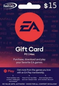 EA Play 15 USD Gift Card Origin Key UNITED STATES