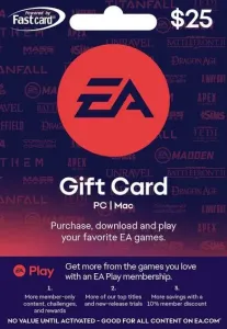 EA Play 25 USD Gift Card Origin Key UNITED STATES